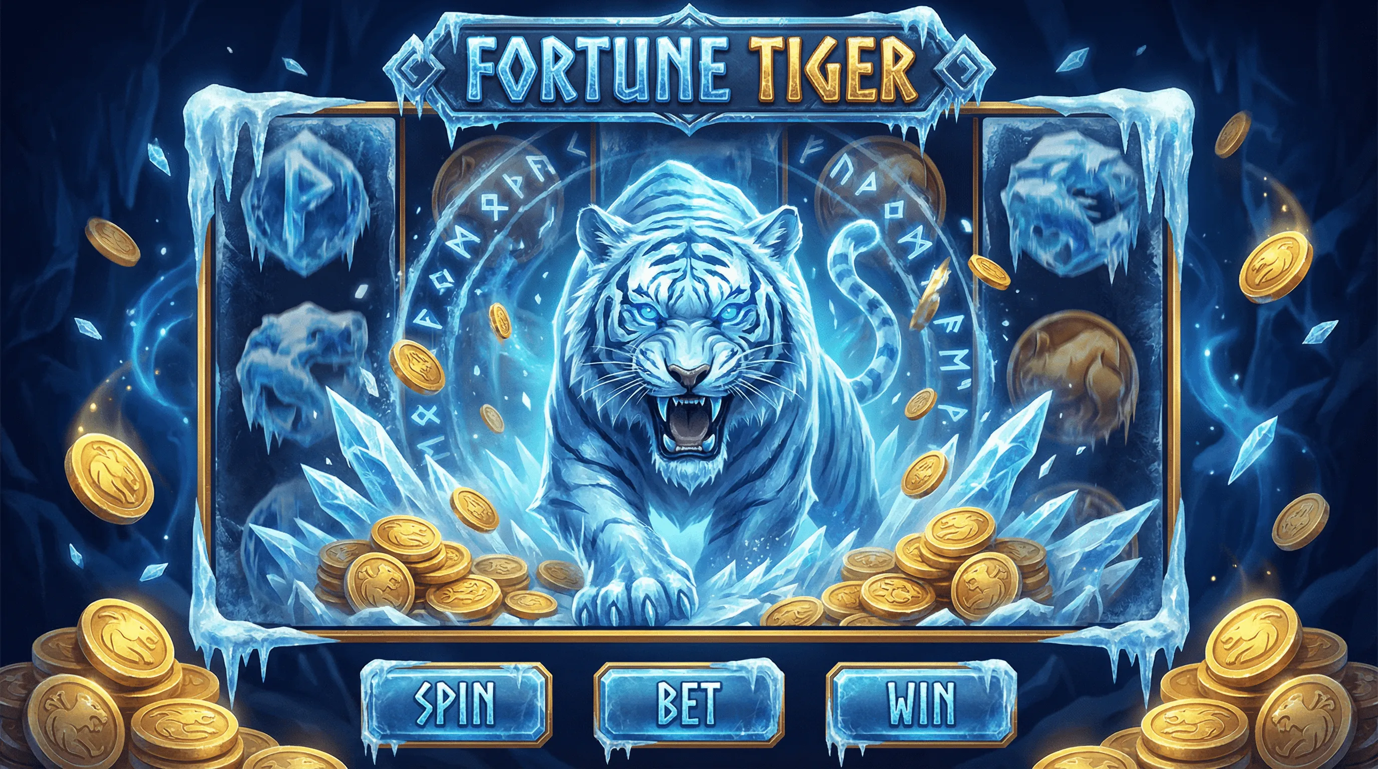 Fortune Tiger - Tigre da Sorte com tema de gelo no win23